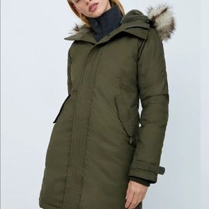 ARITZIA | TNA | THE SUMMIT PARKA | LARGE | OLIVE